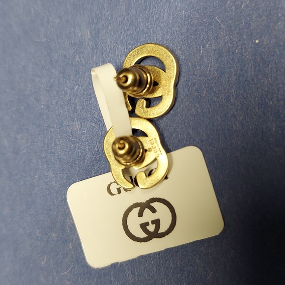 Vintage Style Gucci Stud Earrings - Picture 2 of 6